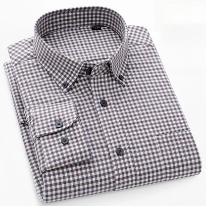 Pedro™ Camisa de algodón puro — 100% algodón, suave y transpirable, esencial para el día a día