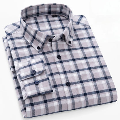 Pedro™ Camisa de algodón puro — 100% algodón, suave y transpirable, esencial para el día a día