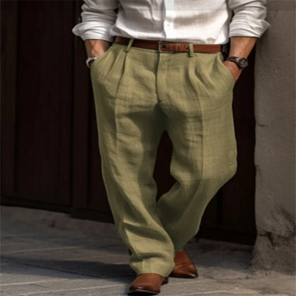 Corsaro - Pantalones Sartoriales en Lino