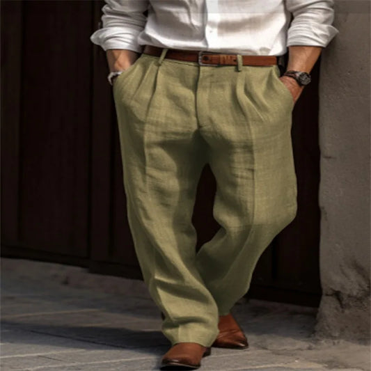 Corsaro - Pantalones Sartoriales en Lino