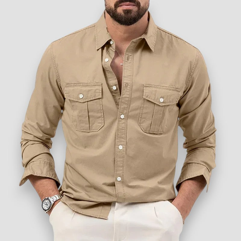 Leon™ Camisa clásica de algodón - Esencial para el día a día