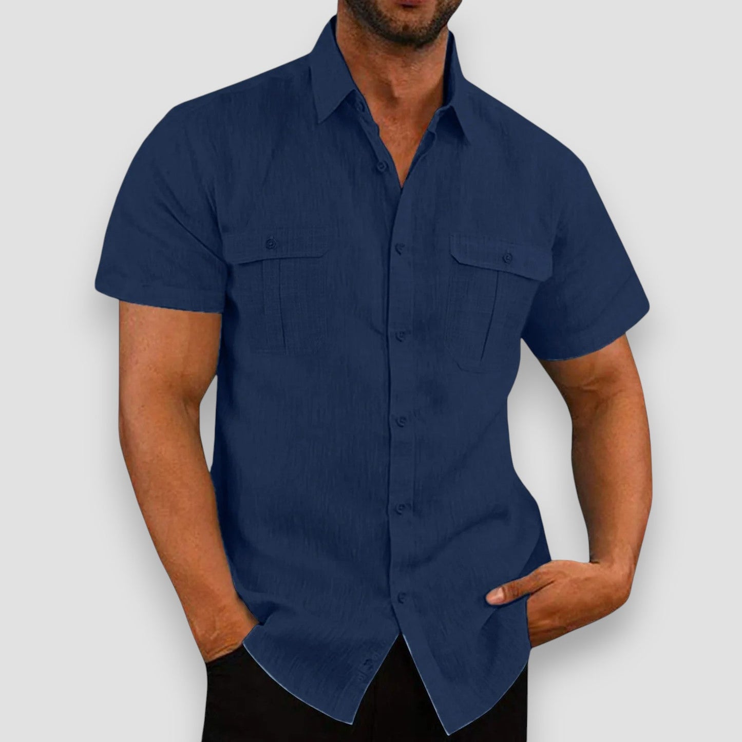 Alex™ Camisa Clásica de Manga Corta