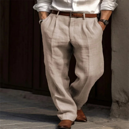 Corsaro - Pantalones Sartoriales en Lino