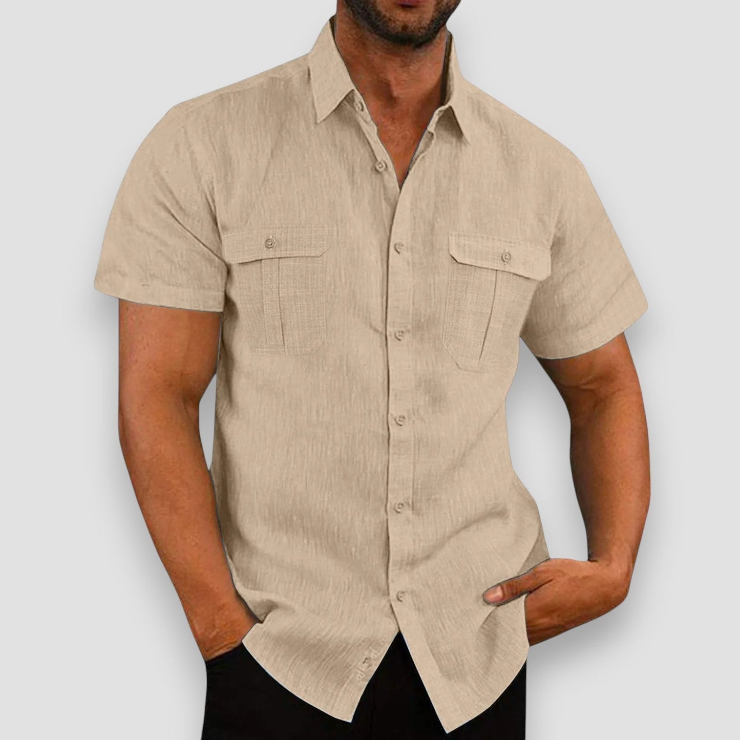 Alex™ Camisa Clásica de Manga Corta
