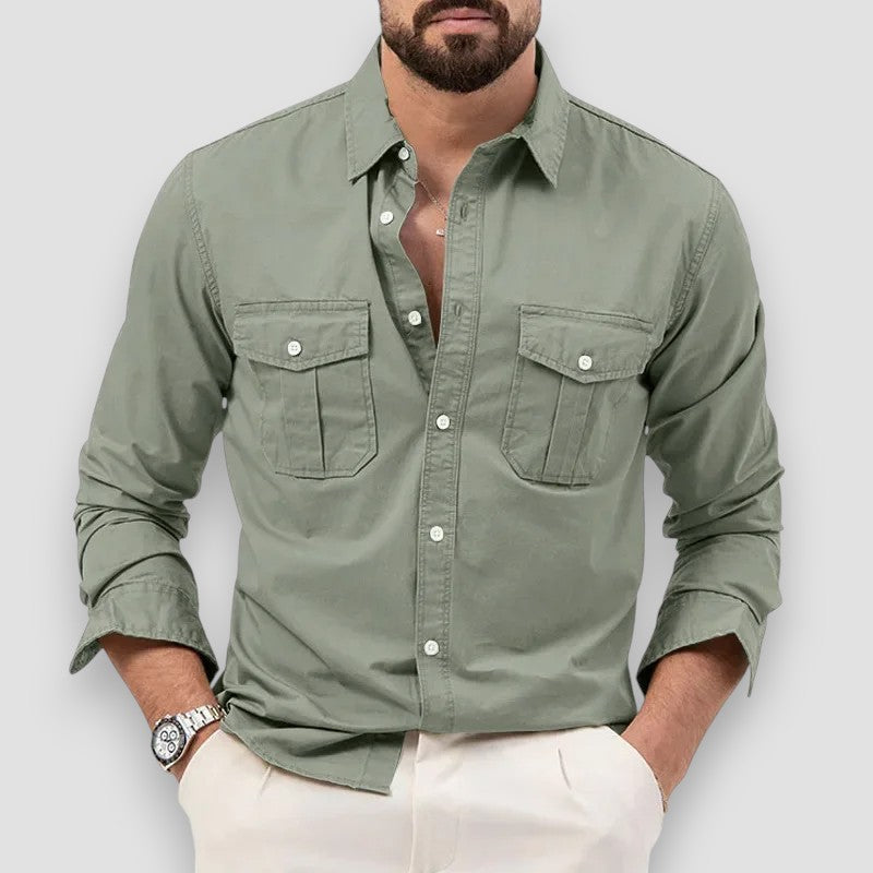 Leon™ Camisa clásica de algodón - Esencial para el día a día