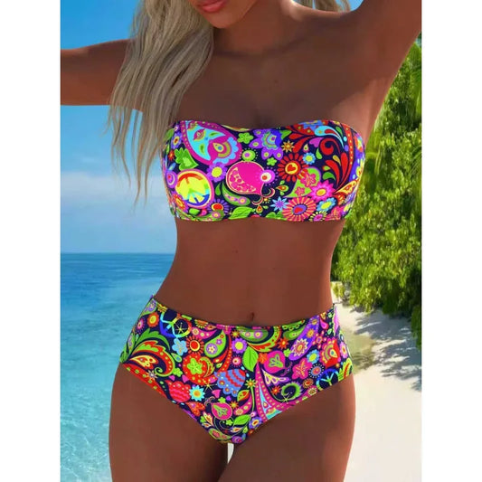 Bikini Trägerlos Velora 2 piezas