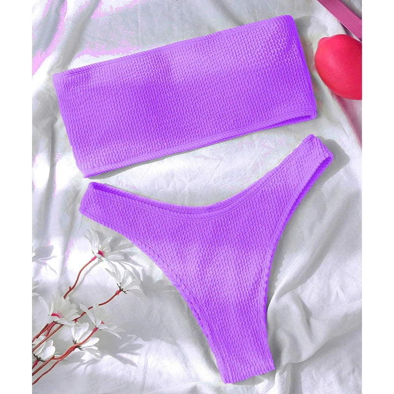 Bikini de Cintura Alta para Mujer