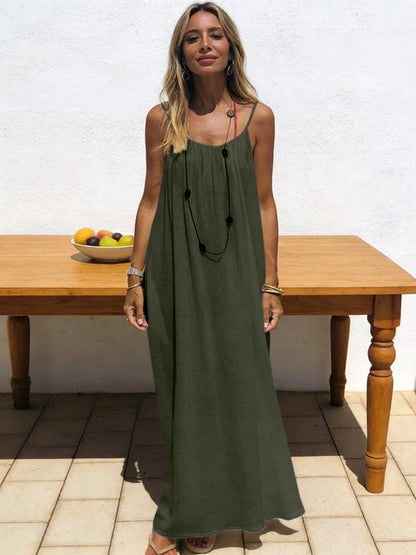 Vestido Mini Holgado con Detalles Calados