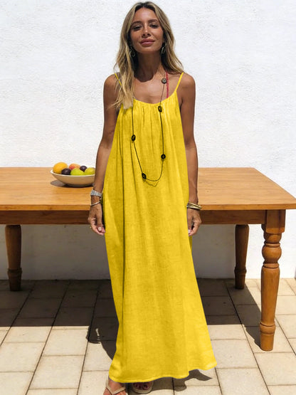 Vestido Mini Holgado con Detalles Calados