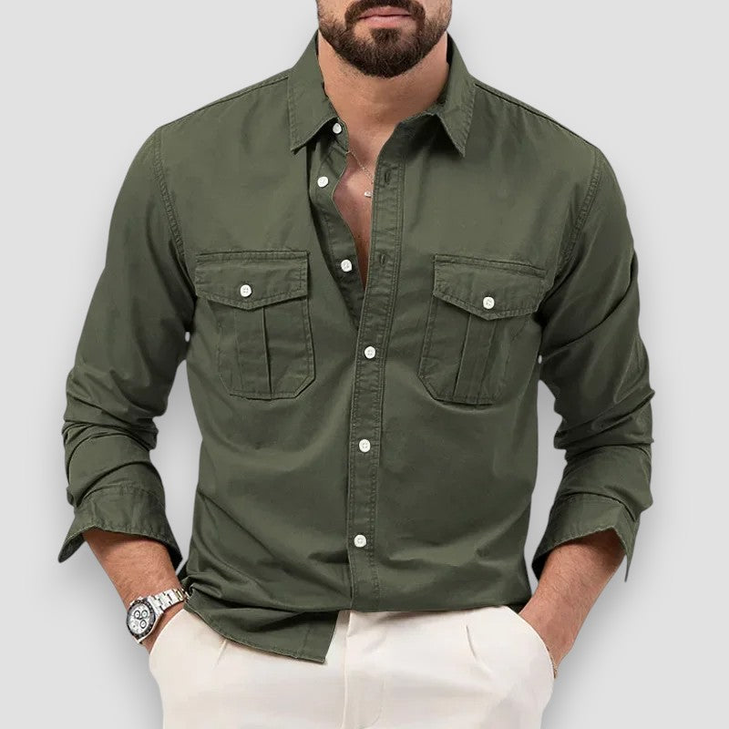 Leon™ Camisa clásica de algodón - Esencial para el día a día
