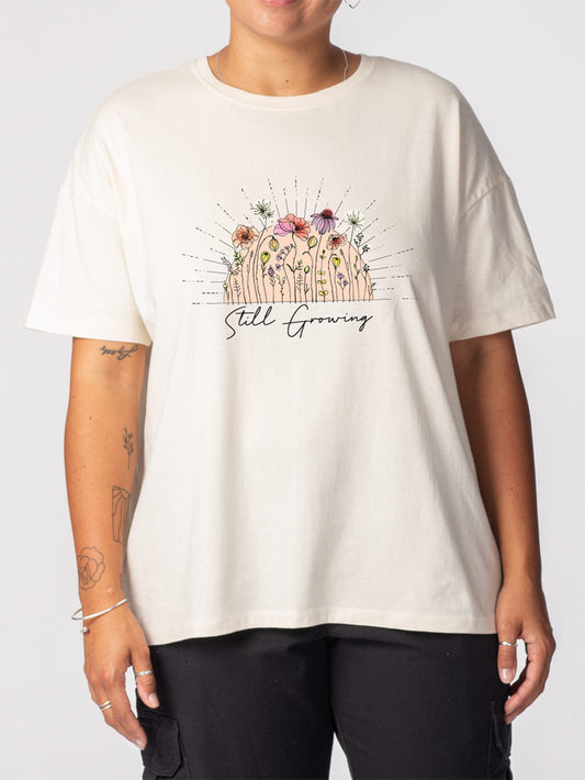 Grafisches T-Shirt Noch unter der Sonne wachsen