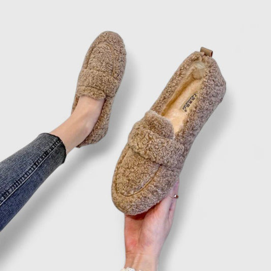 Soledad | Mocasín suave de bouclé