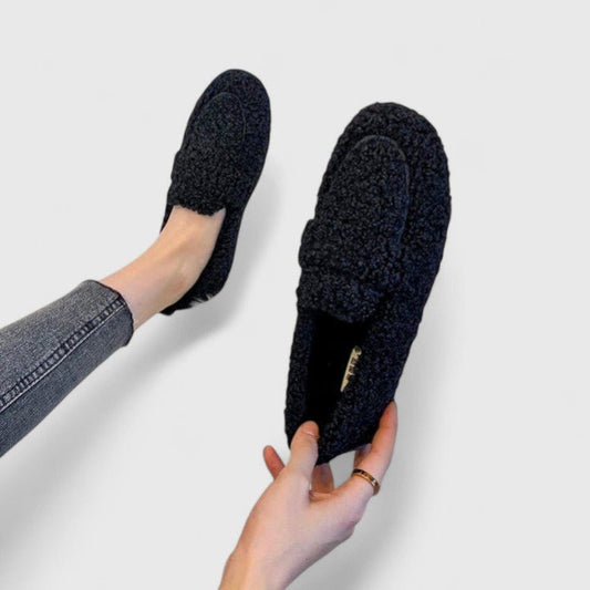 Soledad | Mocasín suave de bouclé