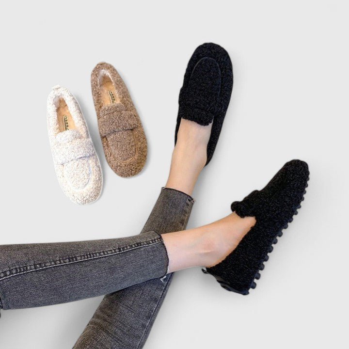Soledad | Mocasín suave de bouclé