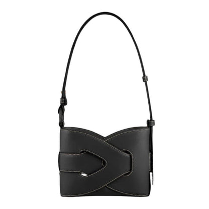Entrelace - bolso de estilo minimalista de piel de plutonio
