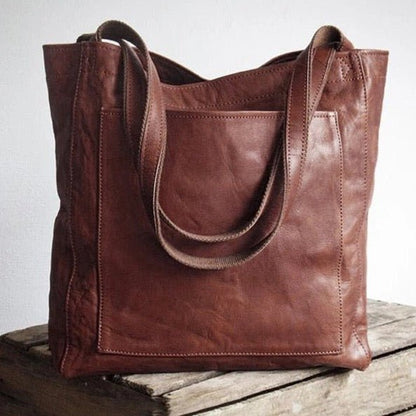 Bolso de Mano para Mujer en Cuero Sintético con Correa Ajustable