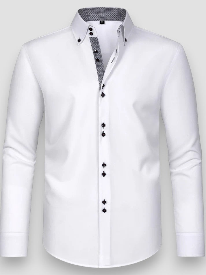 Jesus™ Camisa de botones moderna — Estilo diario elegante y versátil
