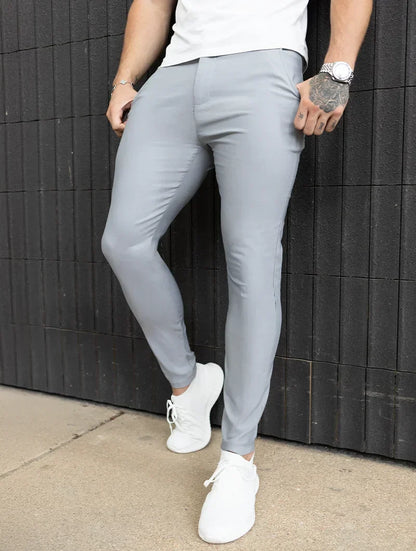 Noa Stretch Pantalón - Gris claro