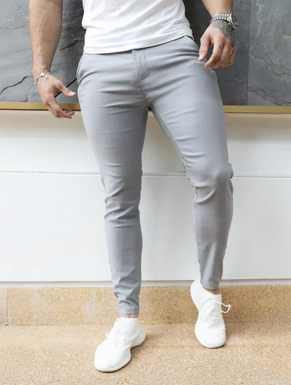 Noa Stretch Pantalón - Gris claro