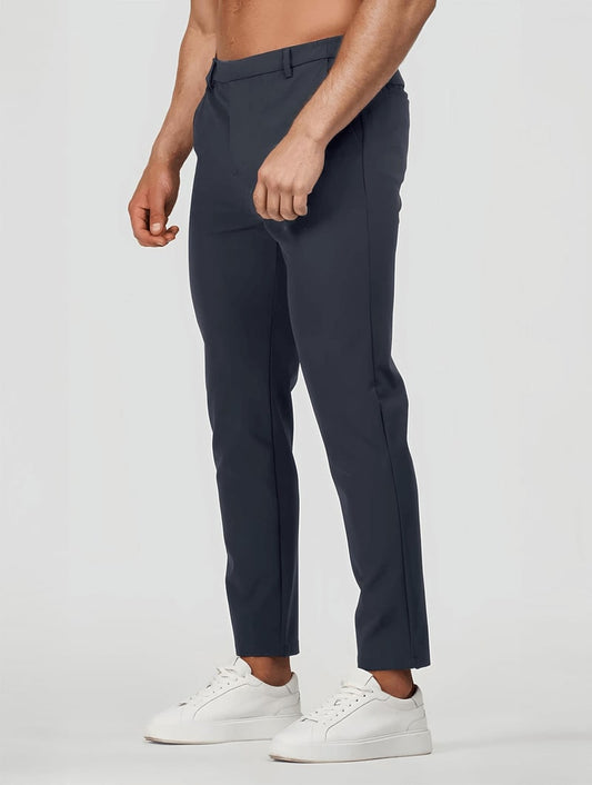Rocio Pantalones Rectos - Azul oscuro
