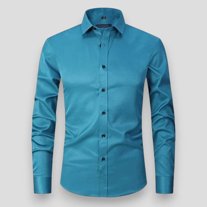 Camisa Adam™ Elástica — Comodidad durante todo el día con elasticidad flexible