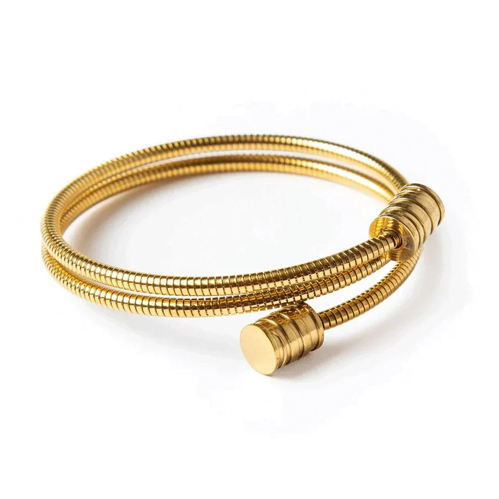🎁 Amanda | Dreifach gewickeltes Armband, 18 Karat vergoldet (100% Rabatt)