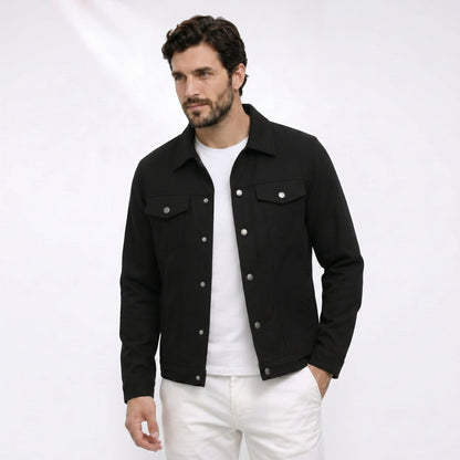 Santino™ | Chaqueta Trucker de Ante
