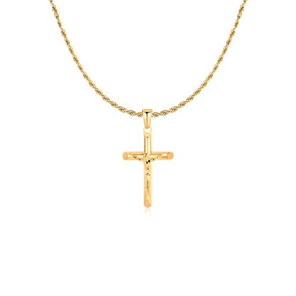 Collar Hombre Valeria Velora Cruz Jesucristo