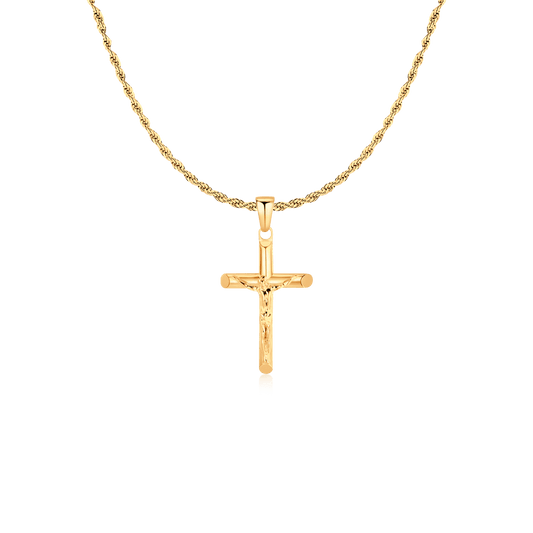 Collana da Uomo Valeria Velora Croce Gesù Cristo