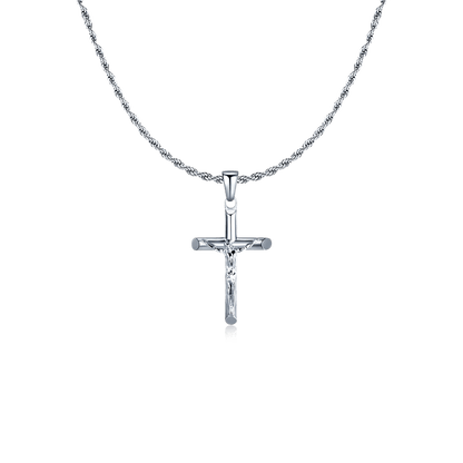 Collar Hombre Valeria Velora Cruz Jesucristo