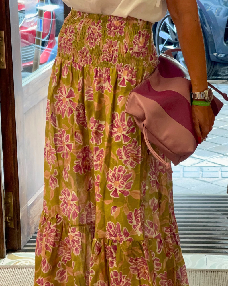 Violeta™ | Falda midi de corte fluido con elegancia sofisticada