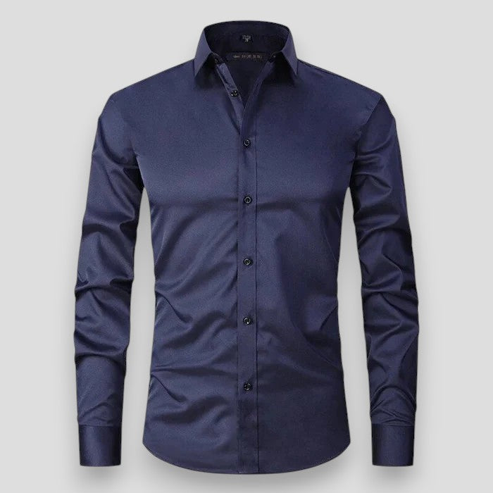 Camisa Adam™ Elástica — Comodidad durante todo el día con elasticidad flexible