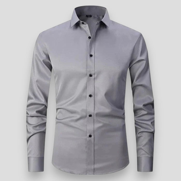 Camisa Adam™ Elástica — Comodidad durante todo el día con elasticidad flexible
