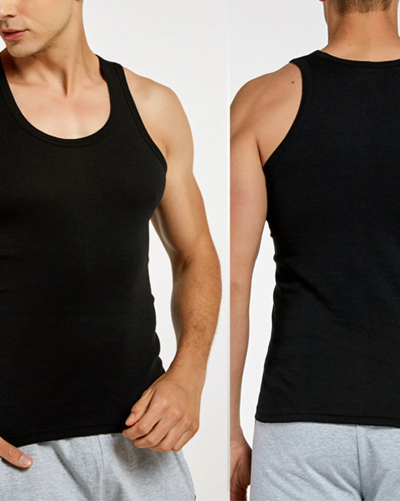 Conjunto de camisetas sin mangas deportivas para hombre – transpirable, cómodo y versátil para entrenar