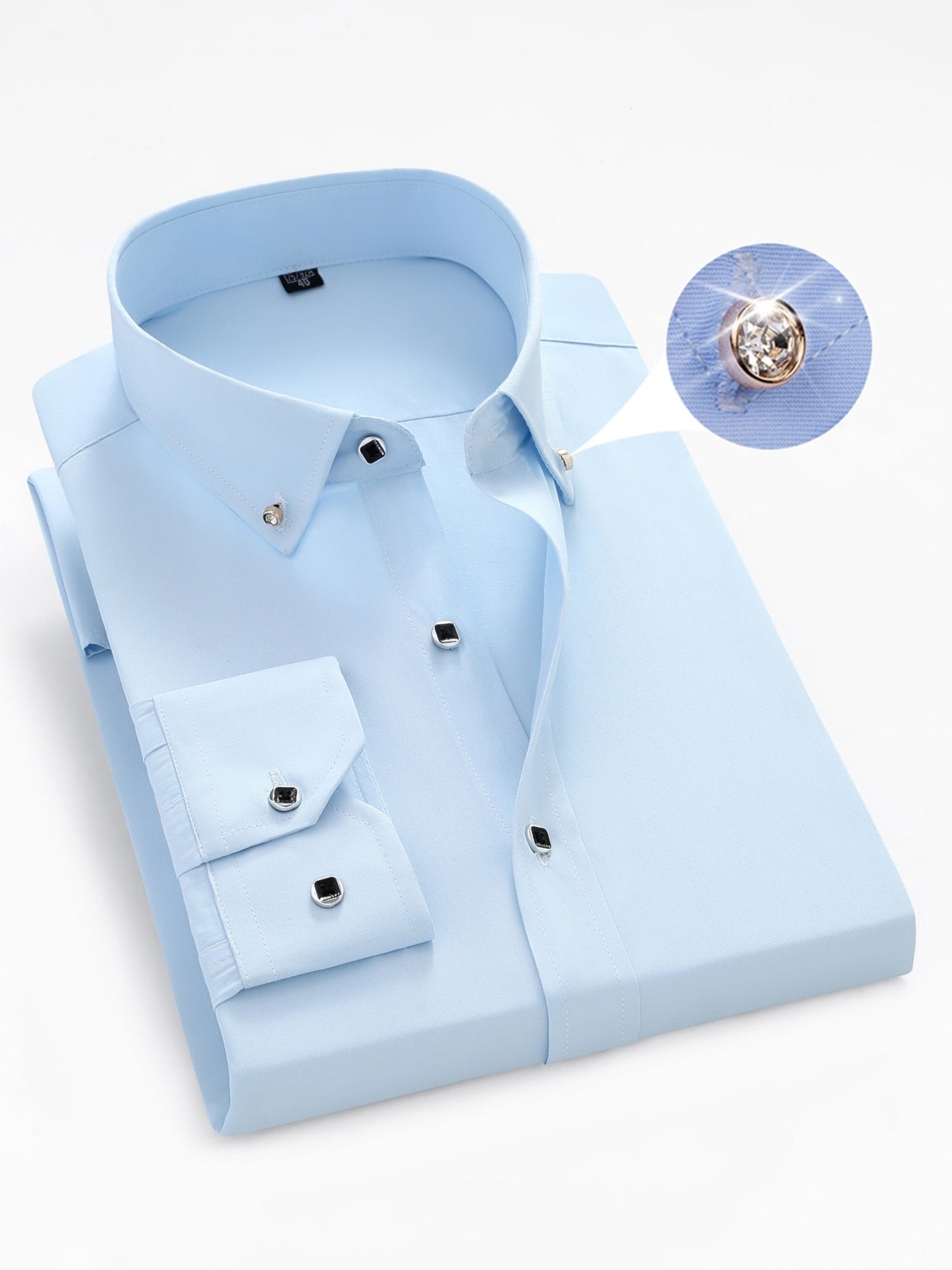 Isaac™ Camisa clásica para hombre - Estilo atemporal y comodidad diaria