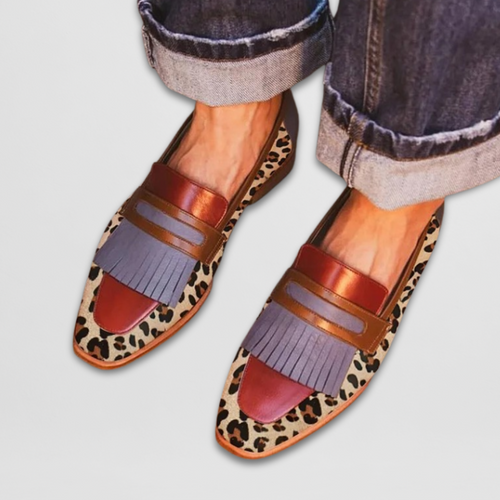 Mocasines Chiara Efecto Brillante