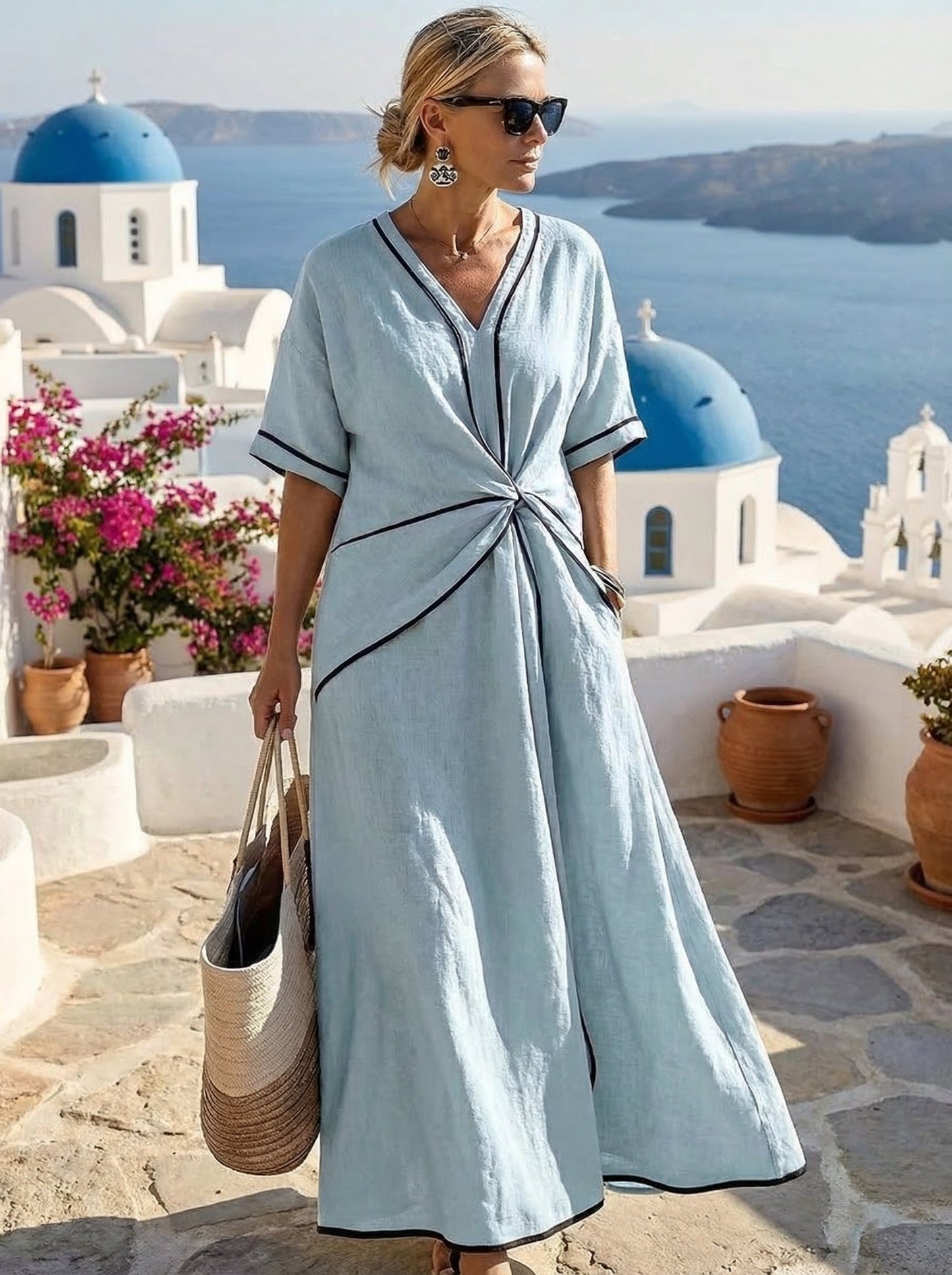 Paloma™ Vestido maxi elegante y sofisticado