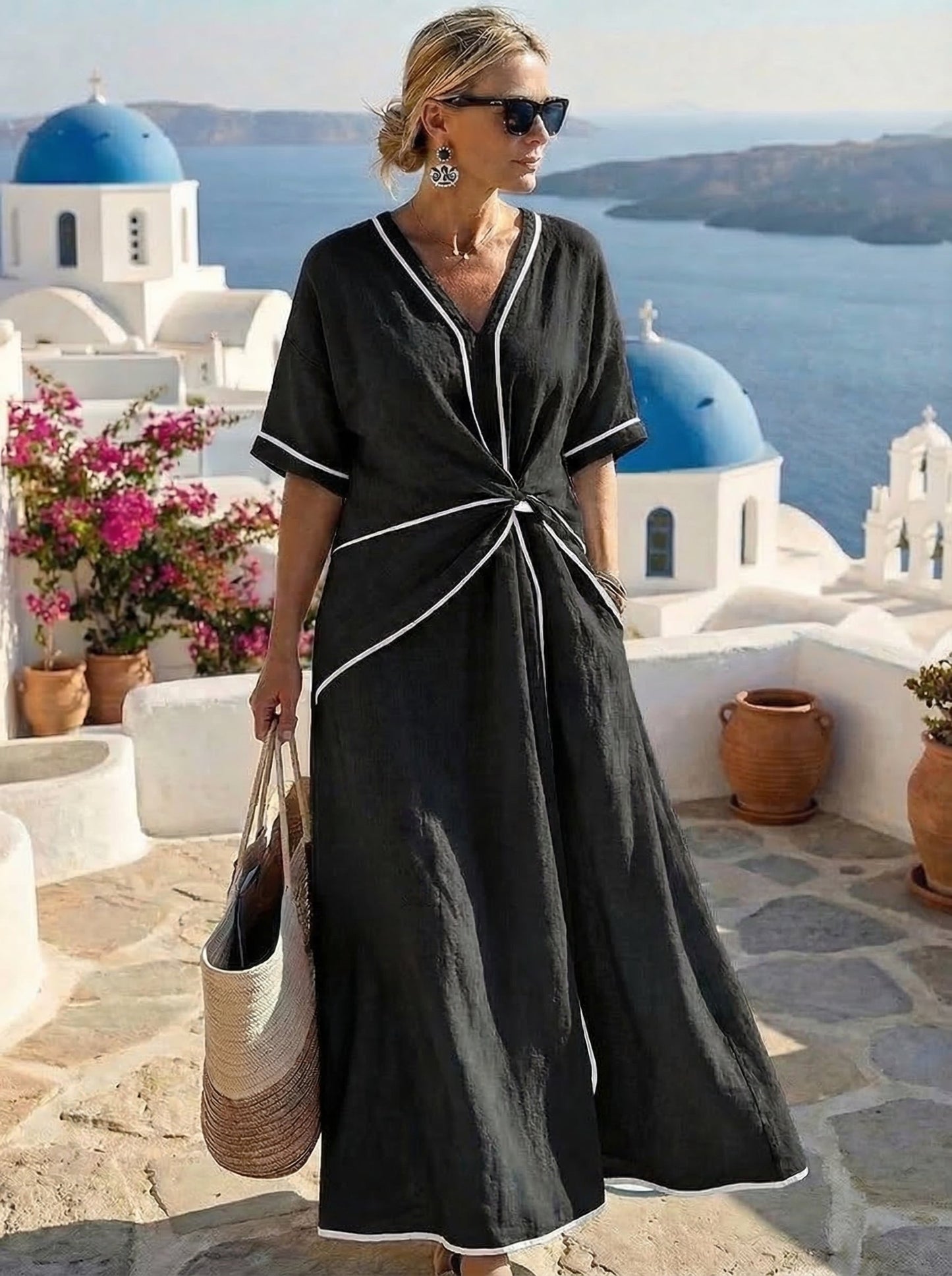 Paloma™ Vestido maxi elegante y sofisticado