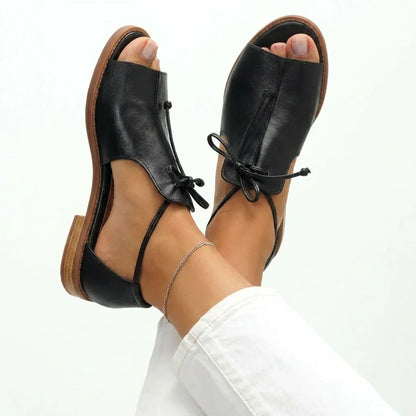 Sandalias Valeria con Cordones