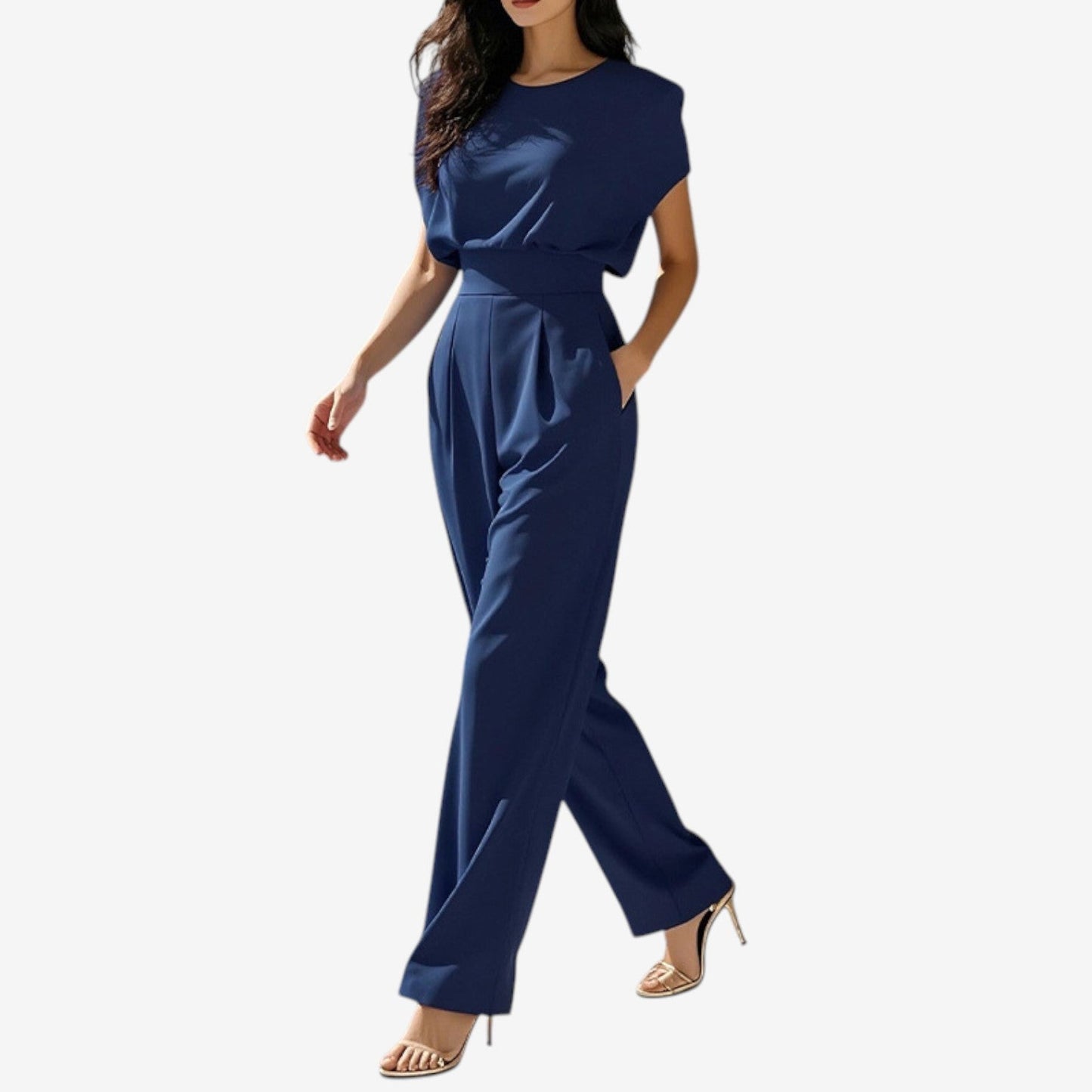 Ariia™ Tuta con cinturón: estilo moderno y comodidad