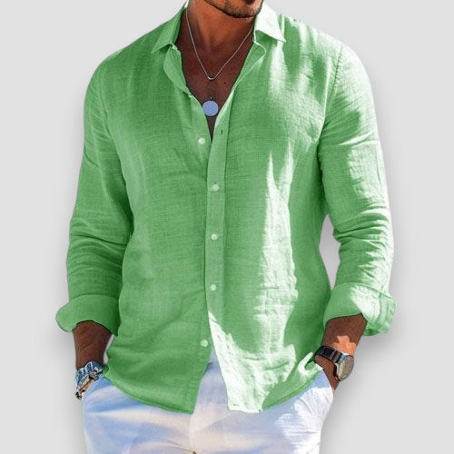 Cristóbal™️ Camisa Veraniega Ligera — Frescura y Comodidad para el Verano