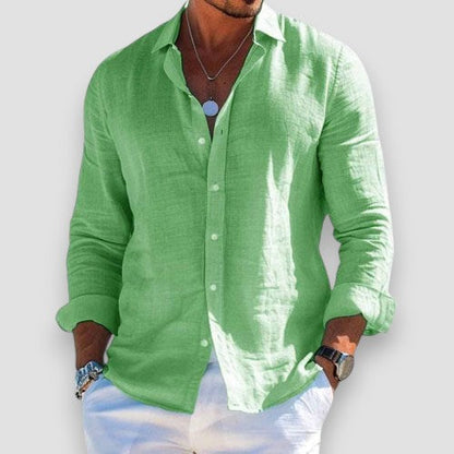 Cristóbal™️ Camisa Veraniega Ligera — Frescura y Comodidad para el Verano