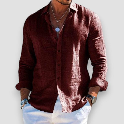 Cristóbal™️ Camisa Veraniega Ligera — Frescura y Comodidad para el Verano
