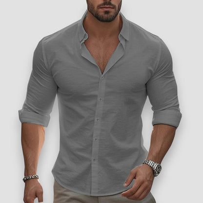 Jonathan™ Camisa de manga larga ligera – Comodidad esencial para el día a día