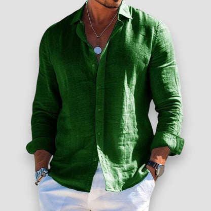 Cristóbal™️ Camisa Veraniega Ligera — Frescura y Comodidad para el Verano