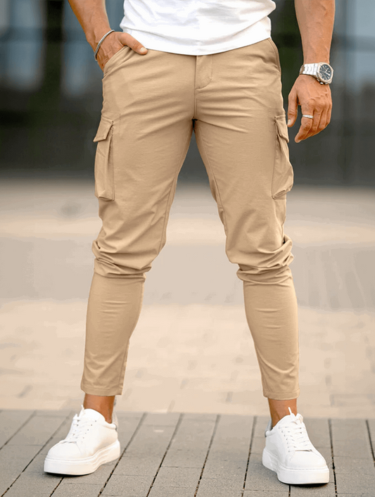 Pantaloni cargo Franco - Cachi