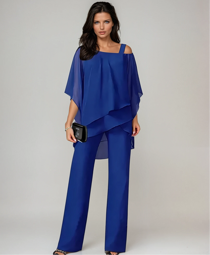 Mariella™ | Conjunto de Dos Piezas con Capas: Elegancia y Versatilidad