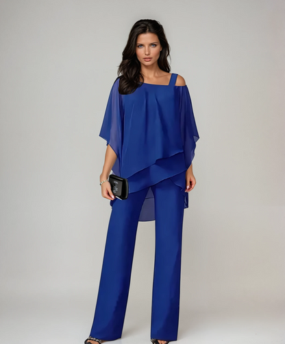 Mariella™ | Conjunto de Dos Piezas con Capas: Elegancia y Versatilidad