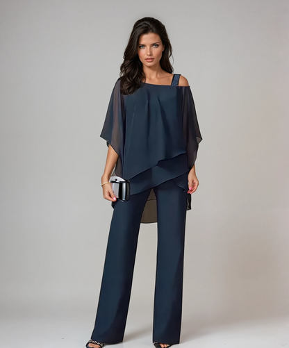 Mariella™ | Conjunto de Dos Piezas con Capas: Elegancia y Versatilidad