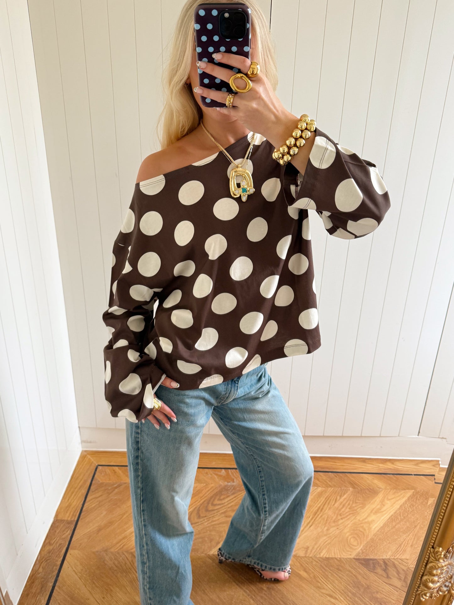 Blusa con lunares - Aitana